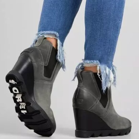 Sorel Joan Uptown Wedge Booties Size 11 - Picture 1 of 6